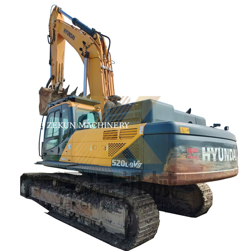 Excavadora Hyundai R520 en excelente estado con capacidad de 3M3 y 266KW de potencia en el mercado caliente