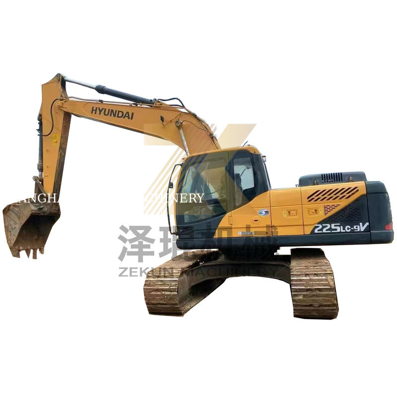 Usado HYUNDAI 225LC-9S Excavadora de 112KW de potencia Original de stock en Corea
