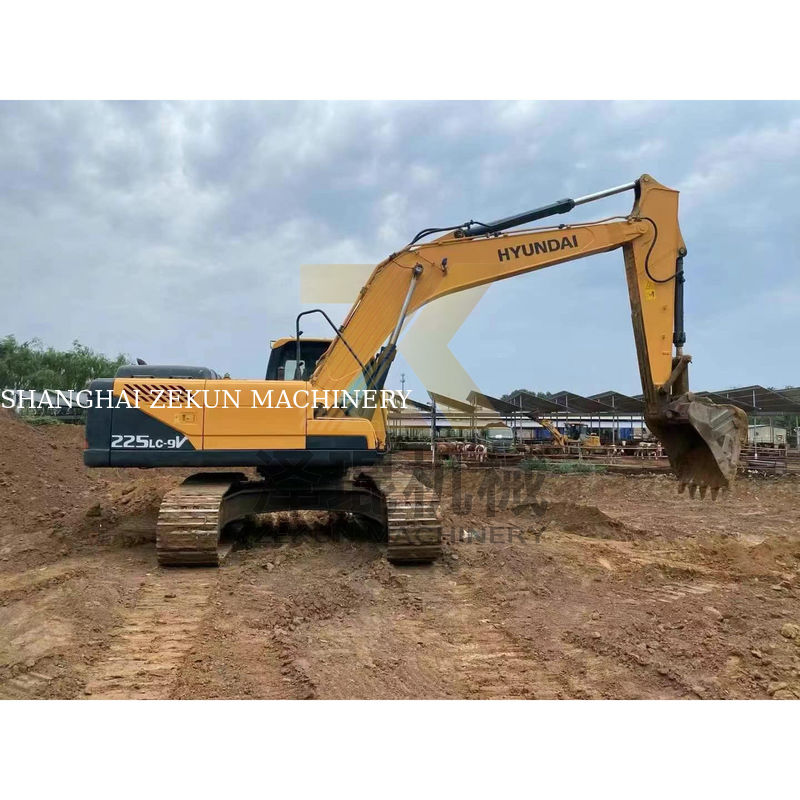 Usado HYUNDAI 225LC-9S Excavadora de 112KW de potencia Original de stock en Corea