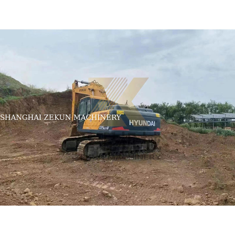 Usado HYUNDAI 225LC-9S Excavadora de 112KW de potencia Original de stock en Corea