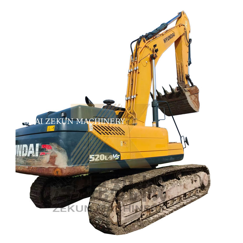 Excavadora Hyundai 520-9VS usada de 52 toneladas con motor Cummins y bomba original