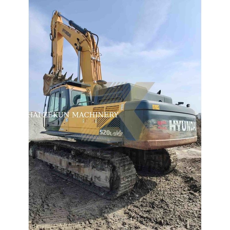 Excavadora Hyundai 520-9VS usada de 52 toneladas con motor Cummins y bomba original