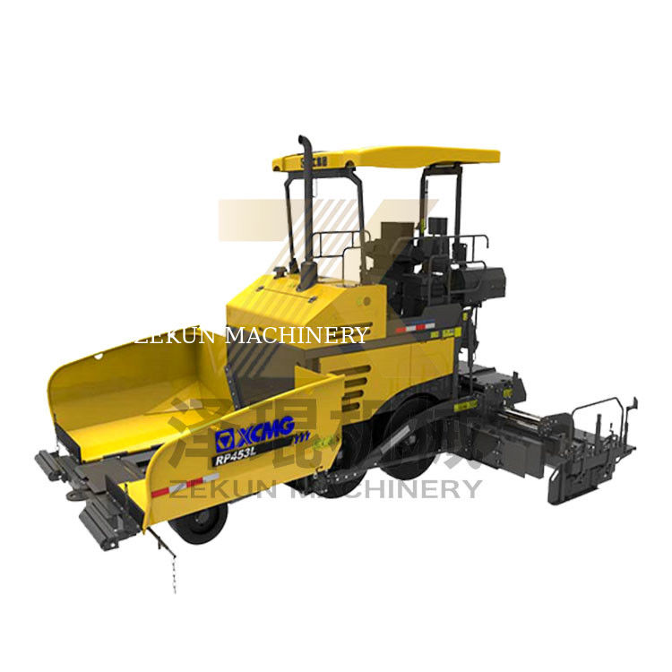 11 toneladas de 1,8m XCMG RP453L Pavimentador de ruedas CHN Equipo de carreteras de etapa III