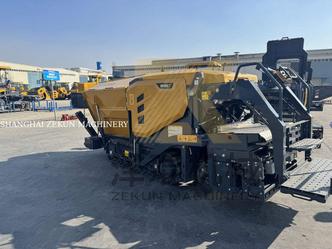 7.5tonas 1.1m 2.0m XCMG RP355i PAVER CE Equipo de construcción de carreteras de la etapa V