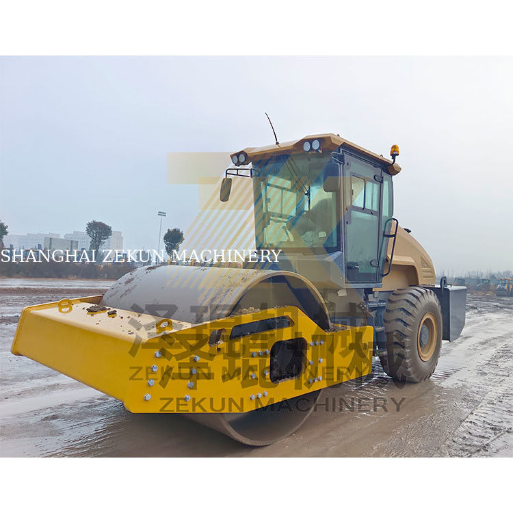 11 toneladas XCMG XS115H Roller de carretera India etapa IV Equipo de construcción de carreteras