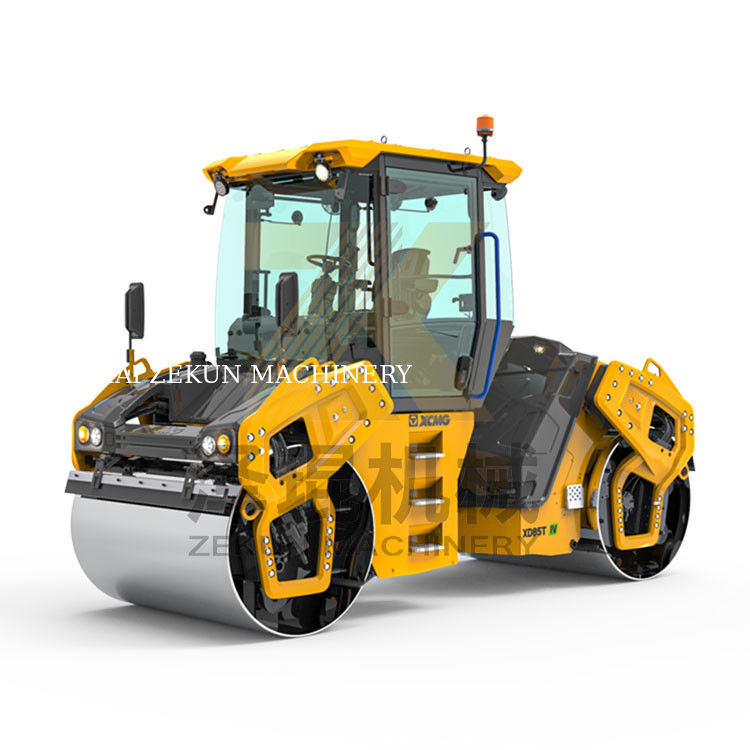 Equipo de construcción de carreteras de 8 toneladas XCMG XD85T de doble tambor