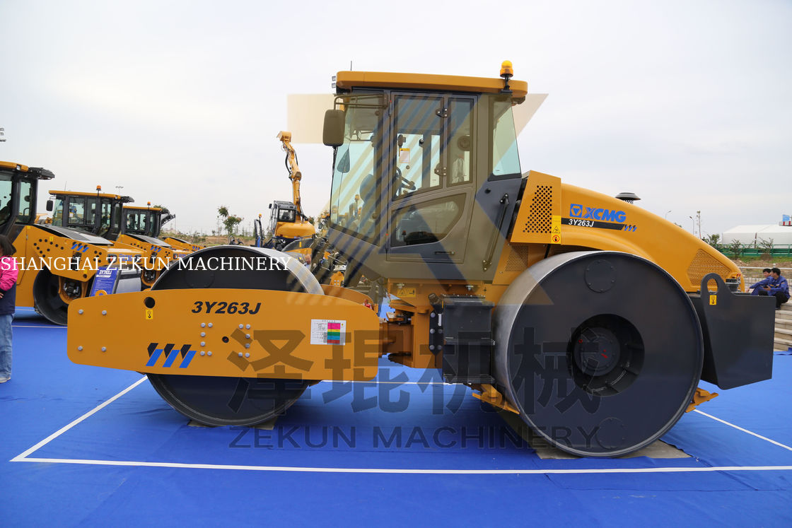 23 toneladas XCMG 3Y263J Trío tambor estático China Equipo de etapa III