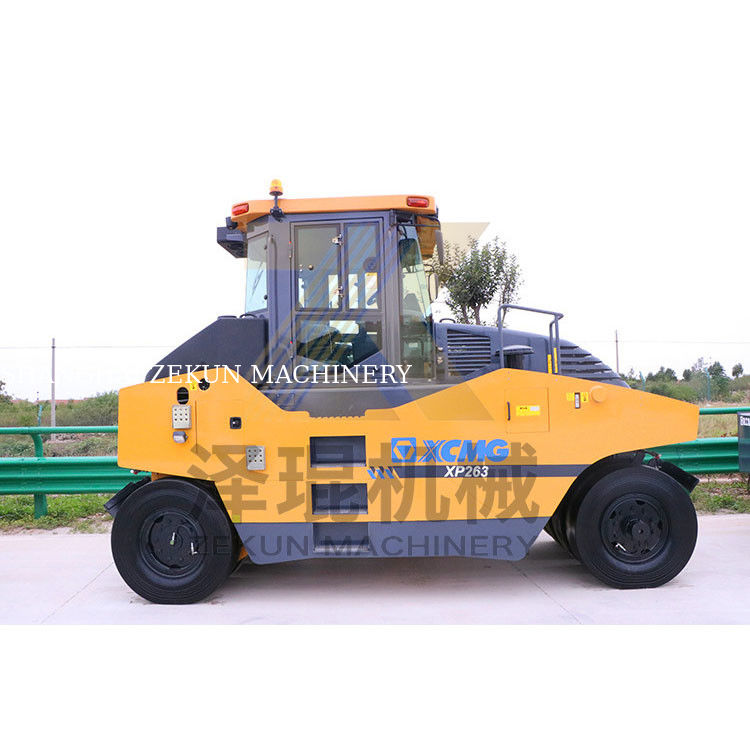 Rodillo neumático XCMG XP263 de 26 toneladas, China, Etapa III, equipo para construcción de carreteras