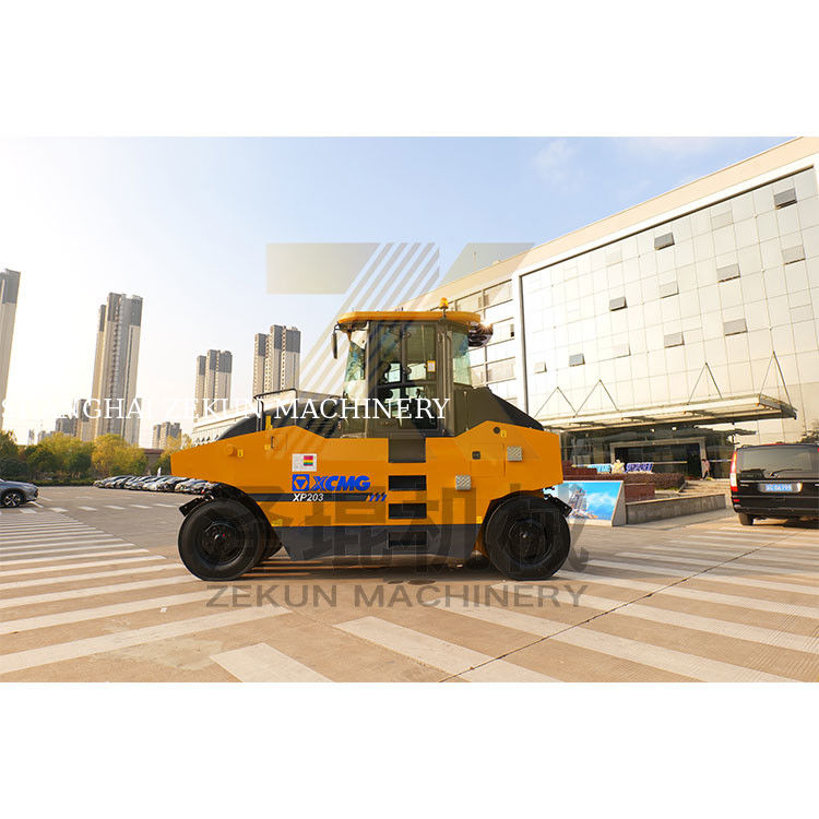 13 toneladas XCMG XP203 Roller de neumáticos China Equipo de construcción de carreteras de segunda etapa