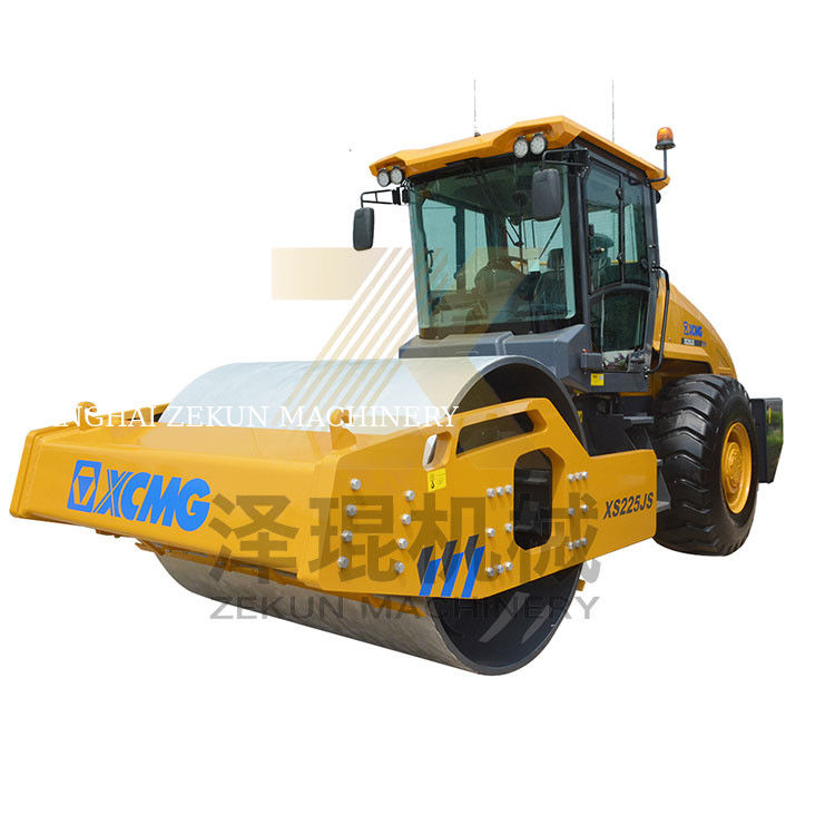 22 toneladas XCMG XS225JS Roller vibratorio China Equipo de la etapa III