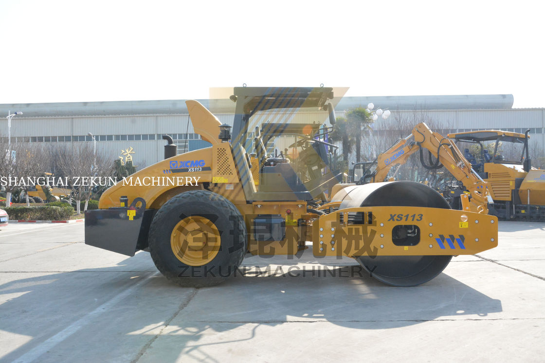 11 toneladas XCMG XS113 Roller hidráulico completo China Equipo de etapa II