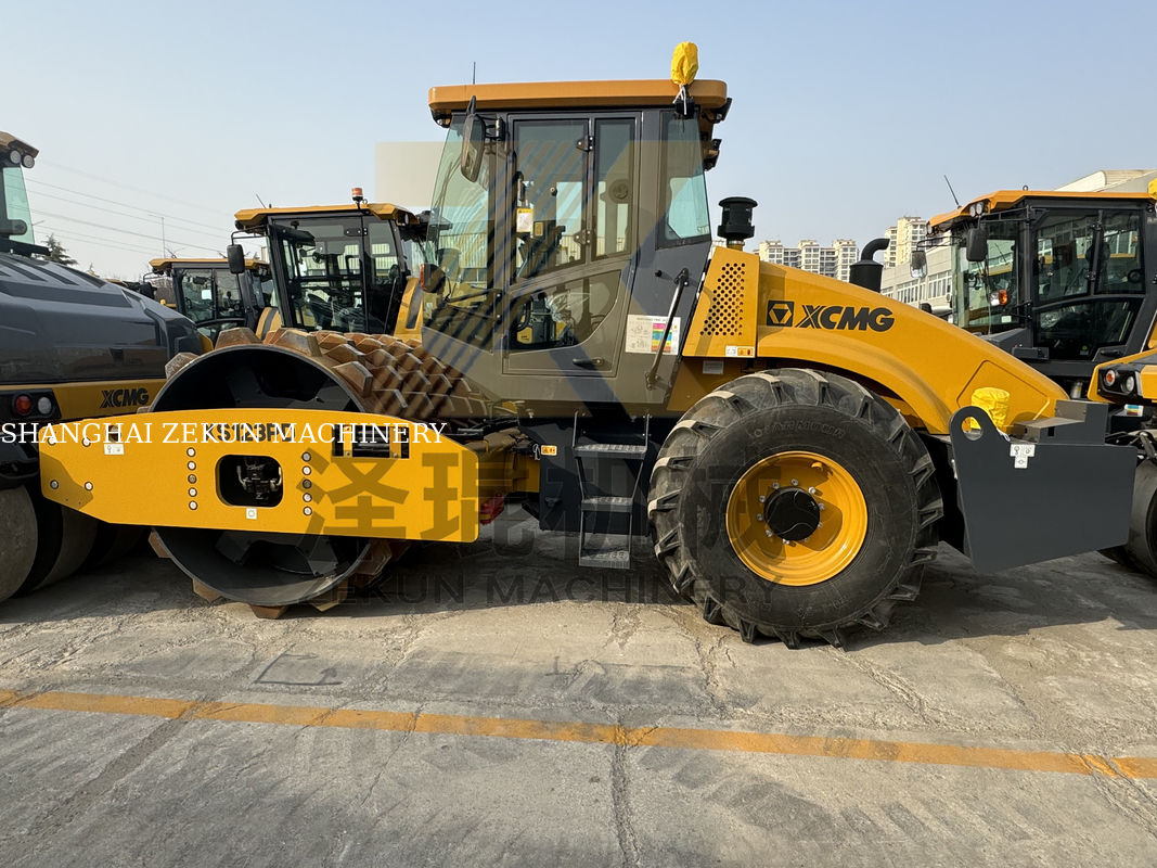 12 toneladas XCMG XS123 Roller hidráulico completo EU Etap V Equipo vial