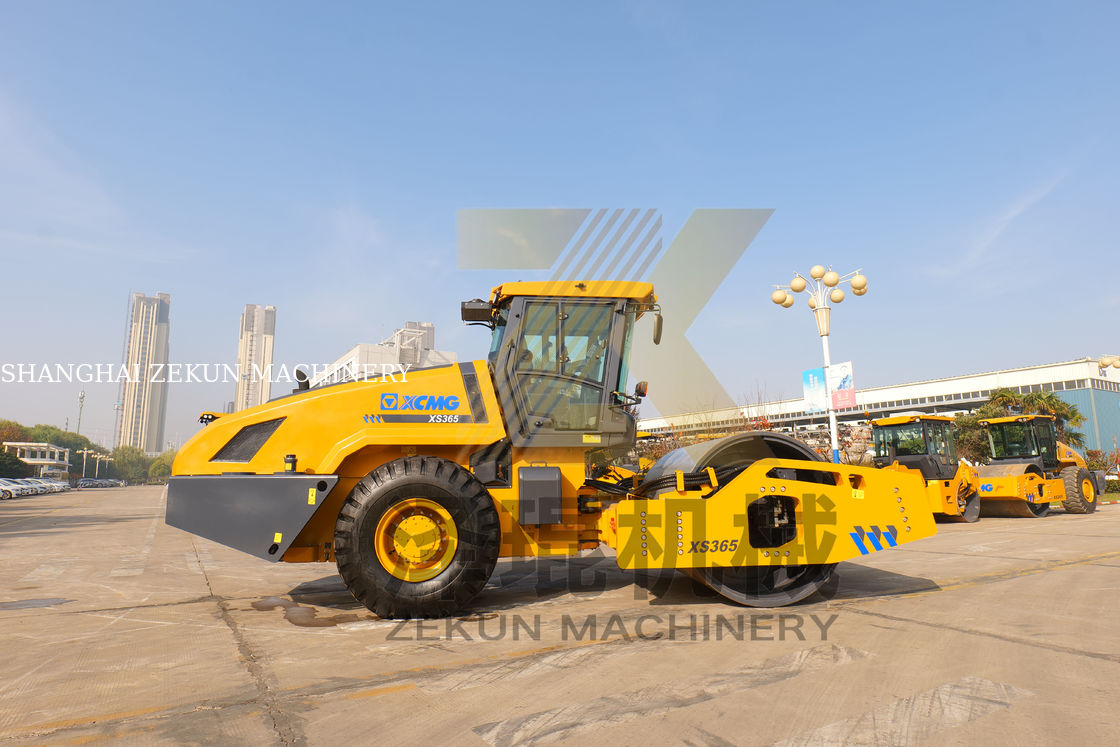 36T XCMG XS365 Roller Hidráulico ∙ China Etapa III ∙ Equipo de carretera