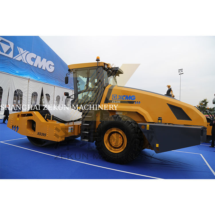38T XCMG XS395 Roller Hidráulico China Etapa III Equipo de carretera