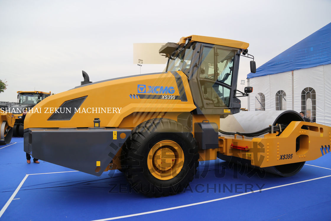 38T XCMG XS395 Roller Hidráulico China Etapa III Equipo de carretera