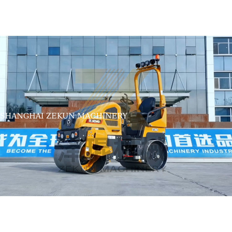 1.7ton XCMG XD90 Roller vibratorio ligero de la etapa V de la UE Equipo de construcción vial