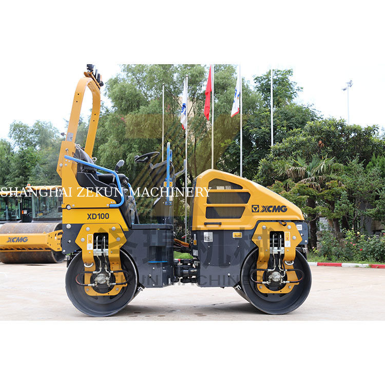 2.6ton XCMG XD100 Roller vibratorio ligero EU etapa V