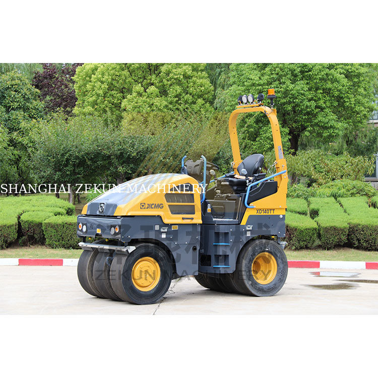 3.2 toneladas de XCMG XD140TT Roller vibratorio EU etapa V / EPA etapa 4F