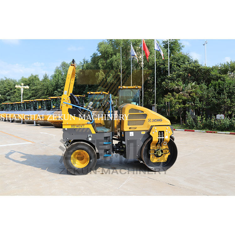 4 toneladas de XCMG XD140VT Roller vibratorio EU etapa V EPA etapa 4F
