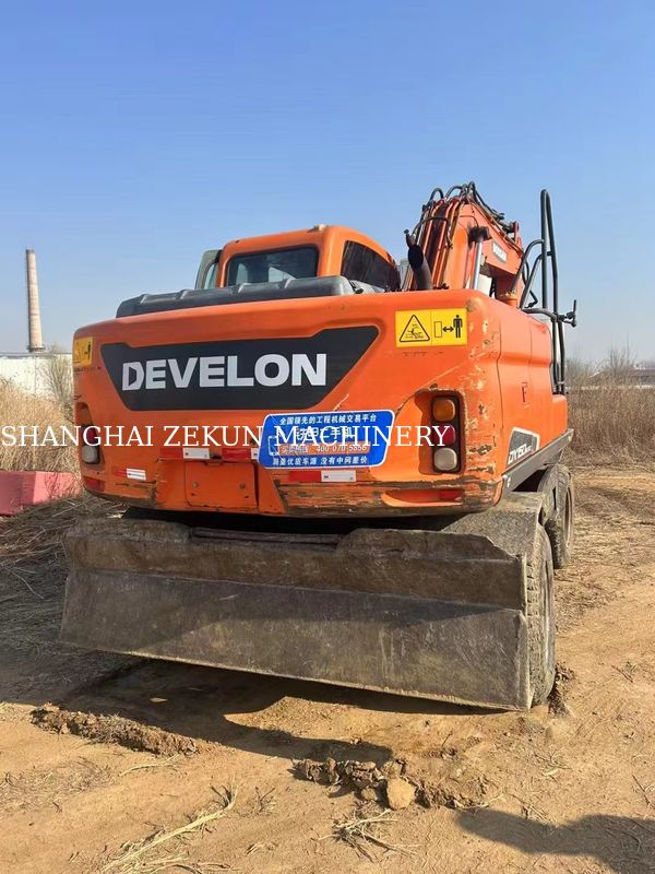 Excavadora Doosan DX150W-9C Tipo de rueda de 15 toneladas para la venta