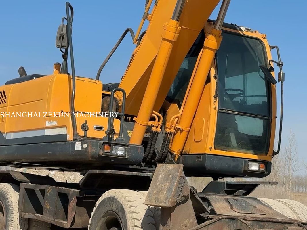 2014 Hyundai R210W-9 Excavadora de ruedas de 21 toneladas perfecta para proyectos de construcción