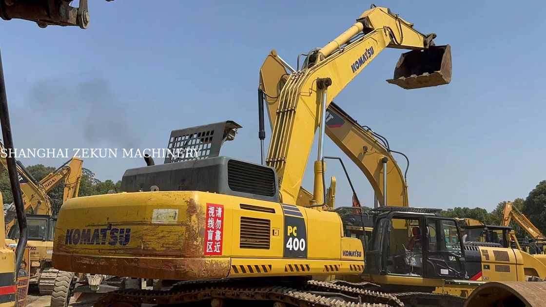 Solución de clase de excavadora Komatsu PC400-8R de 40 toneladas para proyectos de trabajo pesado