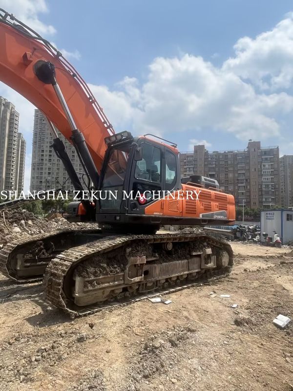 Excavadora Doosan DX500LC-9C usada, 800 rpm, potencia y altura máxima de excavación 11