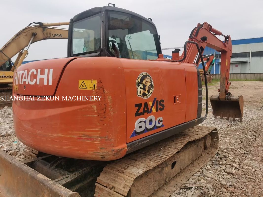 2023 Hitachi ZX60C-6A Excavadora 2785 horas Peso operativo 5 Cumple con el nivel 3 / Estadio III de la norma de emisiones