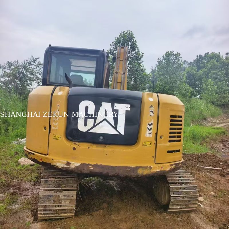 Excavadora CAT 307E2 de 2017, 12544 horas, altura máxima de descarga 070 mm, presión hidráulica 28 MPa