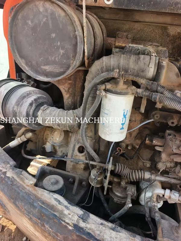 Excavadora Doosan DX60 2013 con presión hidráulica de 27.5 MPa y altura máxima de excavación de 800 mm