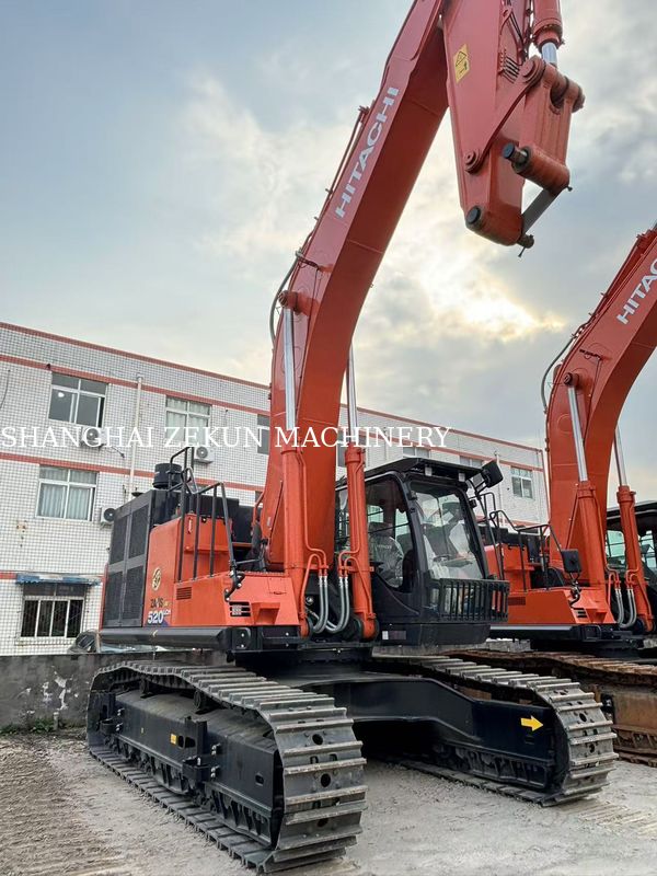2024 Hitachi ZX520LCH Excavadora de alcance máximo en el nivel 12 del suelo Deslocamiento 15.68 L para el próximo proyecto