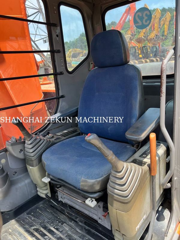 Excavadora Hitachi ZX120-6 14165 horas para necesidades comerciales, capacidad del depósito de combustible 240 L, presión hidráulica 34.3 MPa
