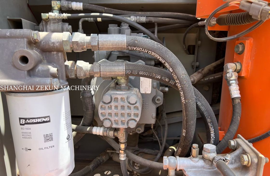 Excavadora Hitachi ZX120-6 14165 horas para necesidades comerciales, capacidad del depósito de combustible 240 L, presión hidráulica 34.3 MPa