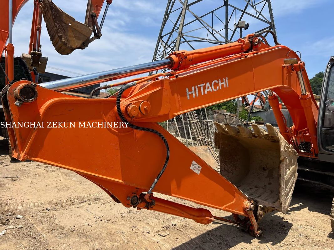 Excavadora Hitachi ZX120-6 14165 horas para necesidades comerciales, capacidad del depósito de combustible 240 L, presión hidráulica 34.3 MPa