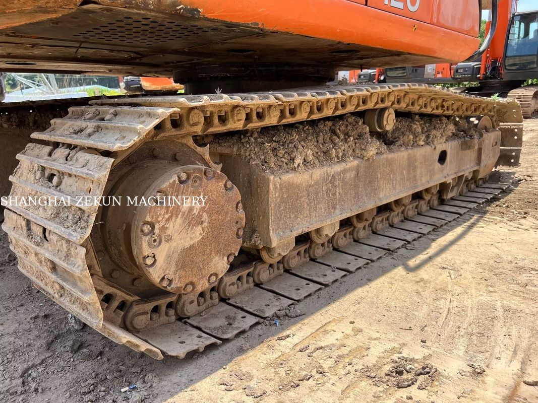 Excavadora Hitachi ZX120-6 14165 horas para necesidades comerciales, capacidad del depósito de combustible 240 L, presión hidráulica 34.3 MPa