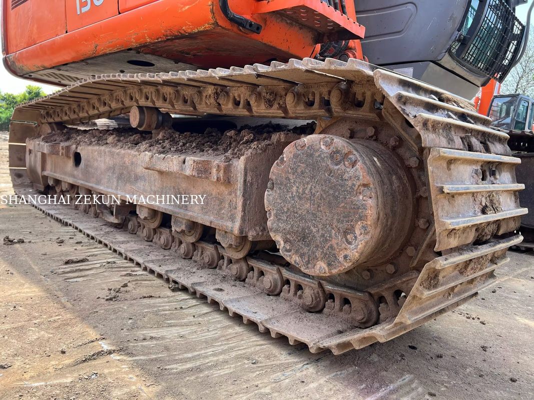 Excavadora usada Hitachi ZX130-6 con 11053 horas 4.6m longitud del arco 34.3 MPa presión hidráulica