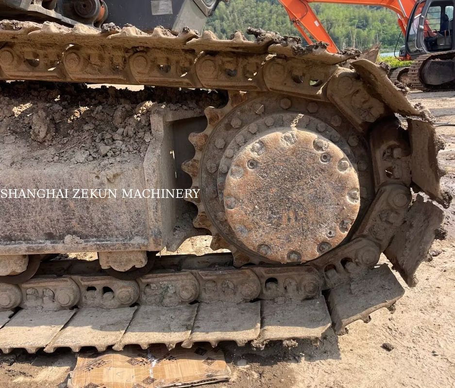 Excavadora Hitachi ZX200-3G 11056 horas Velocidad de desplazamiento de 3.5 / 5.5 km/h