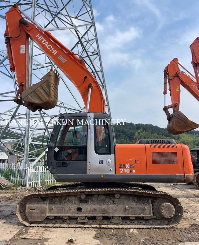 Excavadora Hitachi ZX200-3G 11056 horas Velocidad de desplazamiento de 3.5 / 5.5 km/h